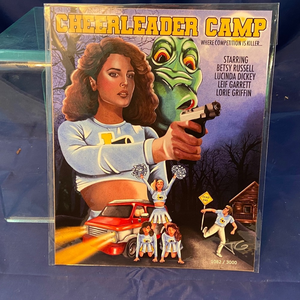 Cheerleader Camp Fan Art Print‎ 8 x 10 Bam Horror W/COA 1082/3000 Tatum Gargiulo